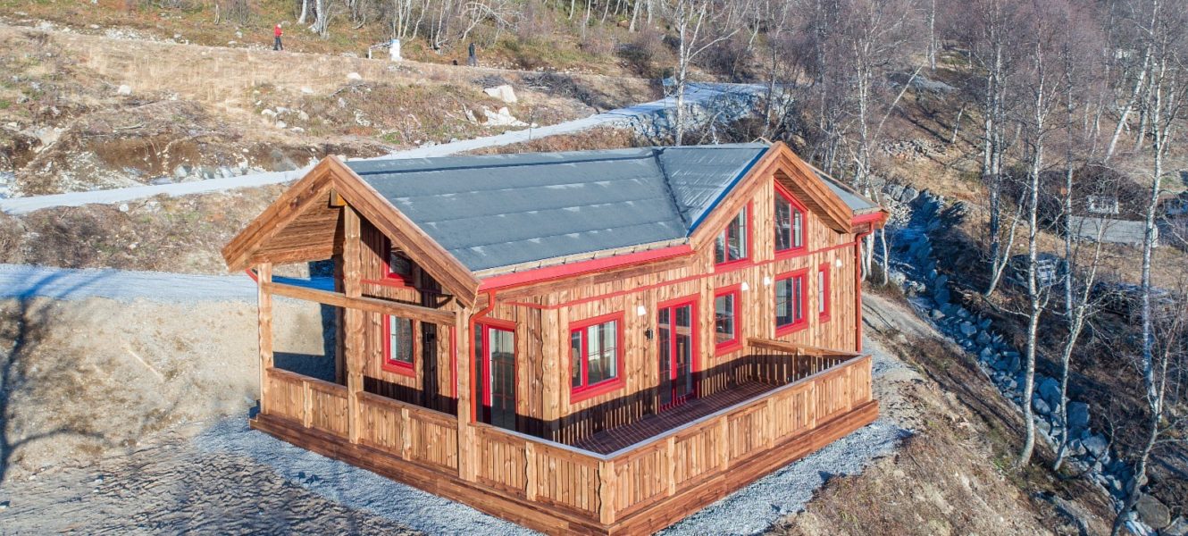The results of the summer of 2018.  Production and delivery of a series of two-story houses to Norway.