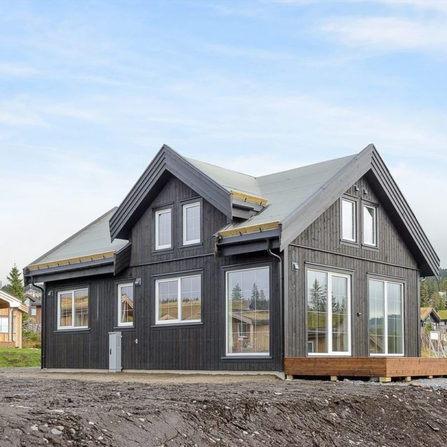 Итоги лета 2020. Дополнили серию норвежских домов в Лиллехаммере.